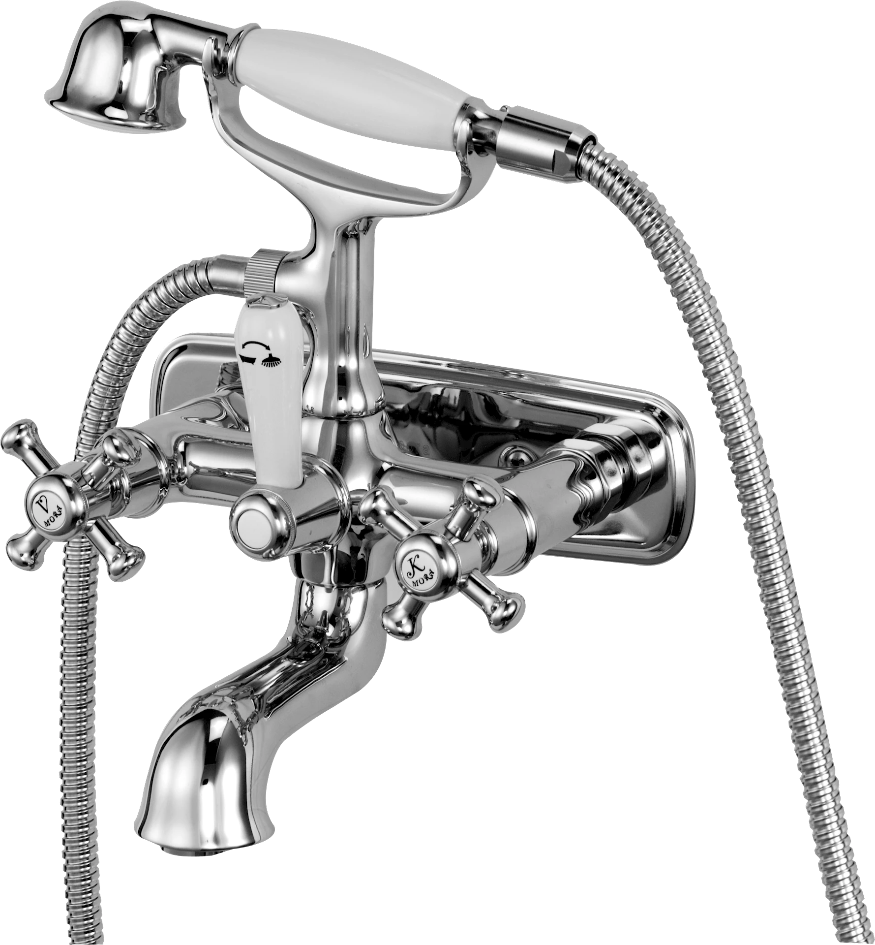 NRF4290351 - Mora Classic badekarsbatteri, krom - 