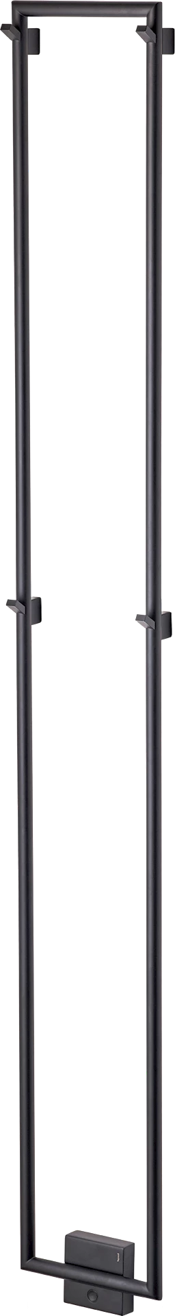 ART9427071 - TW1500-200 håndkletørker, sort matt - 